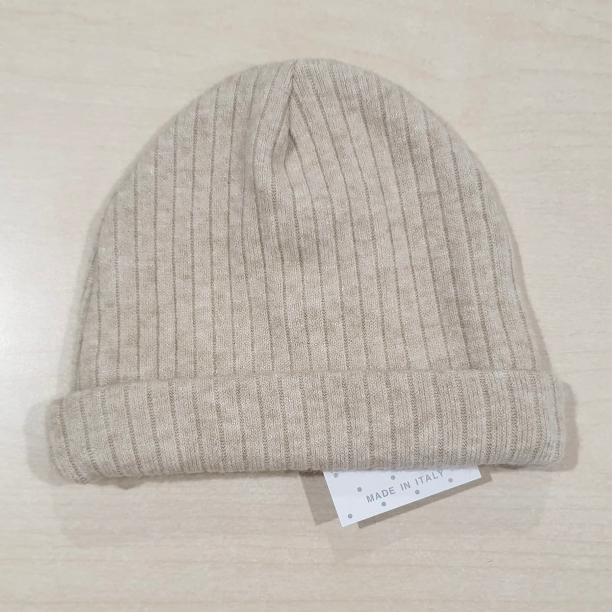 Cappellino in ciniglia neonato
