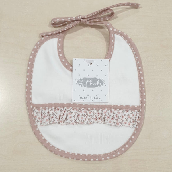 Bavetta in cotone interlock rosa