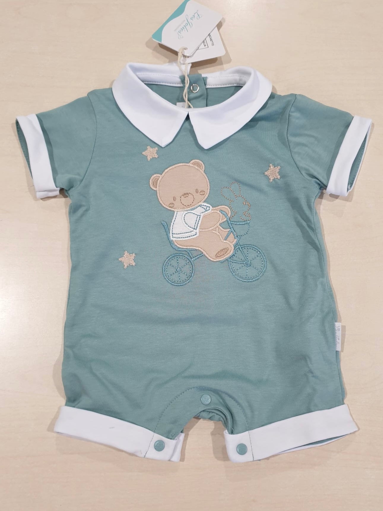 Pagliaccetto dolce stampa neonato