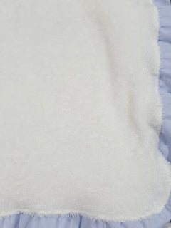Asciugamano senza ricamo con riccetto