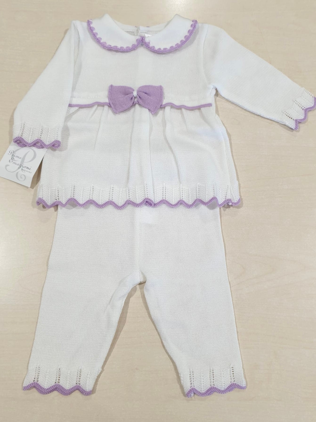 Completino due pezzi neonata