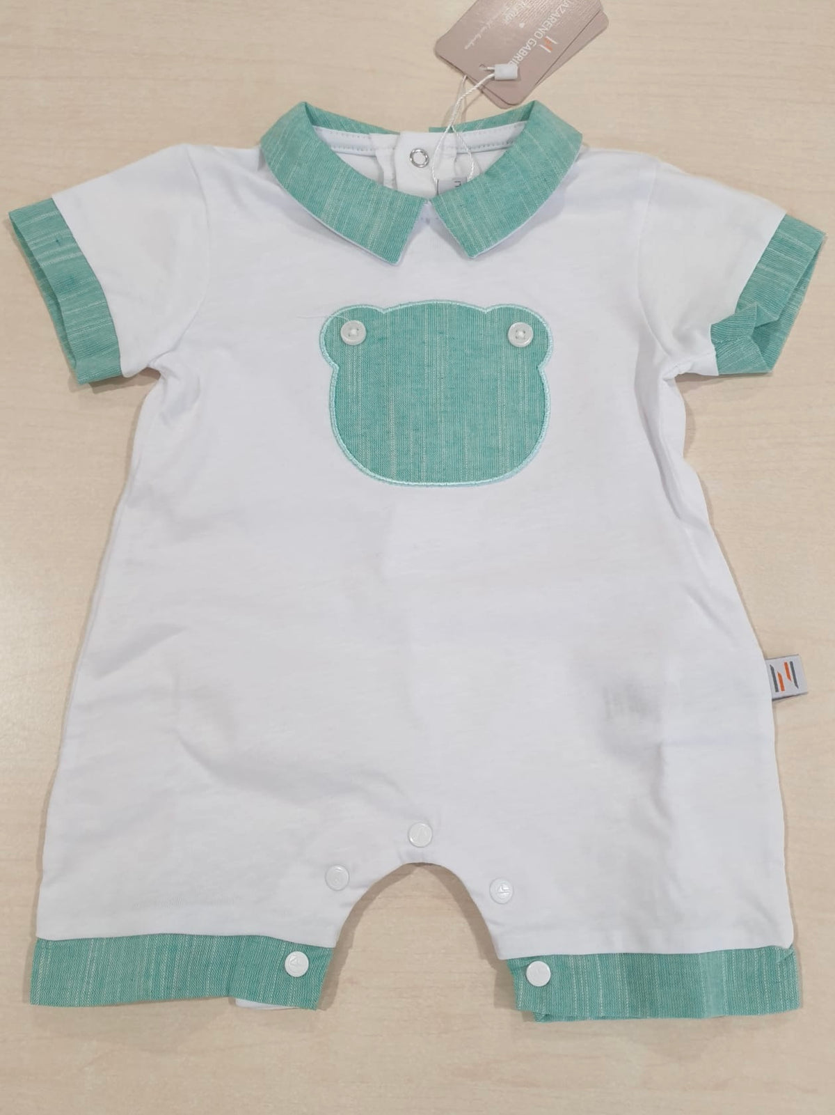 Pagliaccetto in cotone per neonato