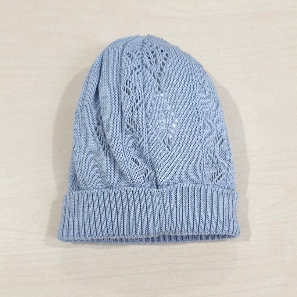 Cappellino in filo di scozia neonato