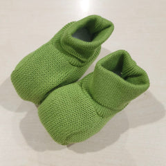 Coordinato in filo verde