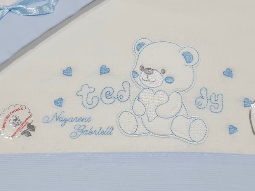 Lenzuolino per culletta next to me teddy