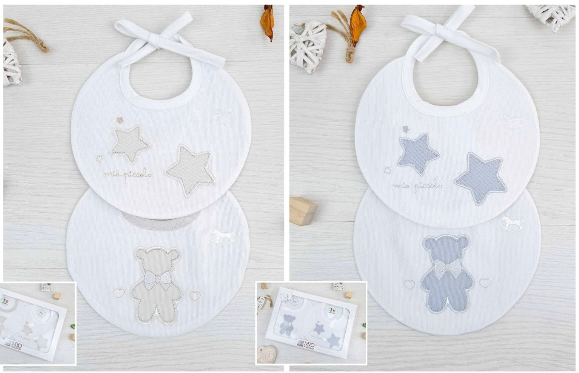 Bavette in cotone – confezione da 2 pezzi
