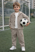 Completo da neonato con giacca, pantalone e maglietta
