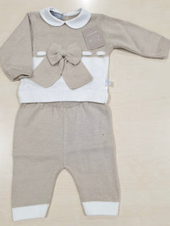 Completino 2 pezzi maxi fiocco