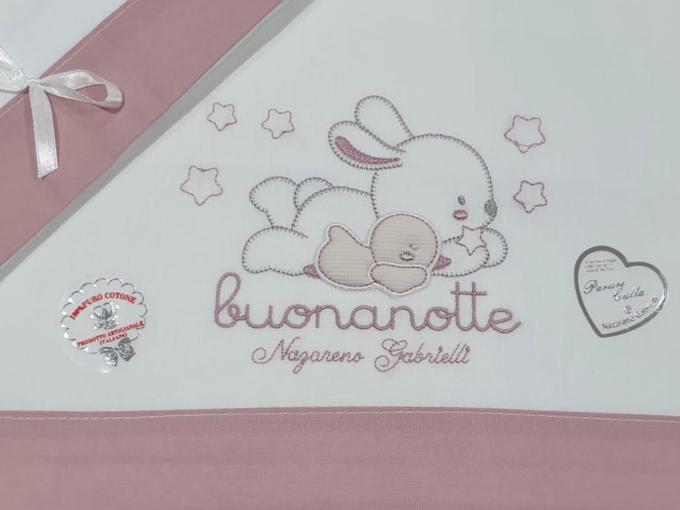 Lenzuolino da carrozzino buonanotte