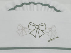 Set lenzuolino fiocchetti