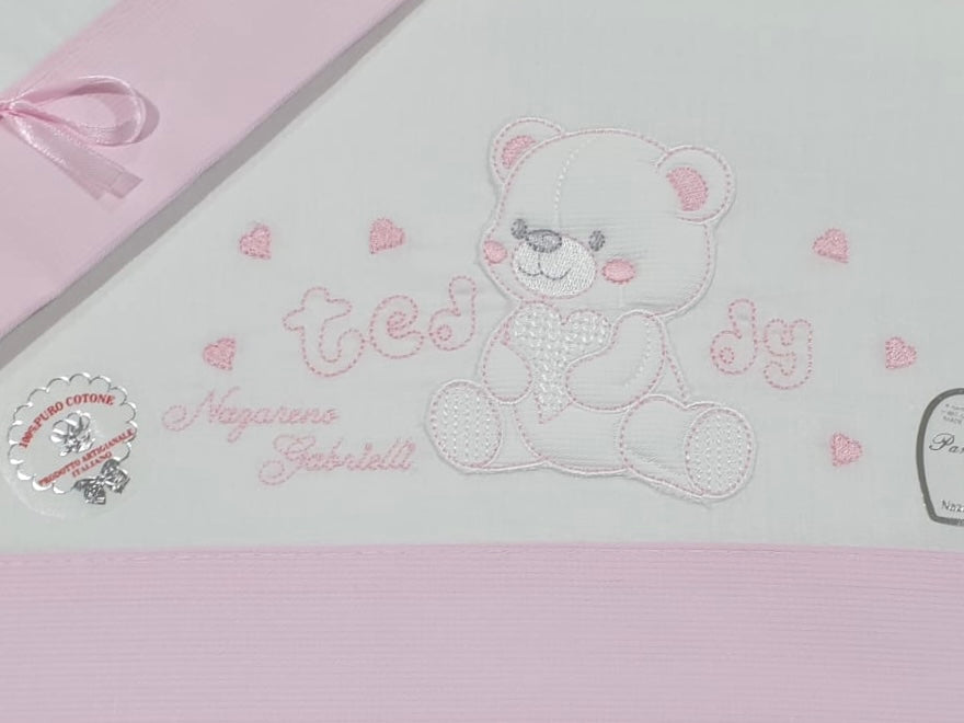 Lenzuolino per culletta next to me teddy
