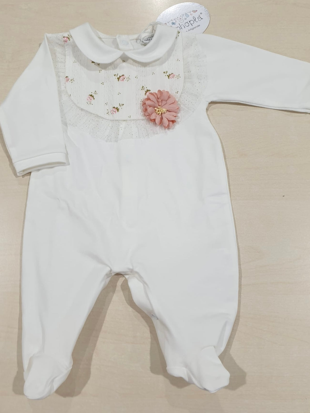 Tutina in cotone tema Alba