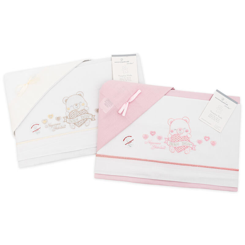 Set lenzuola culla baby bear