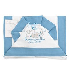 Set lenzuola lettino stampa coniglietto