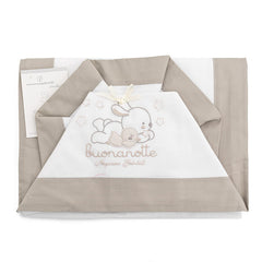 Set lenzuola lettino stampa coniglietto