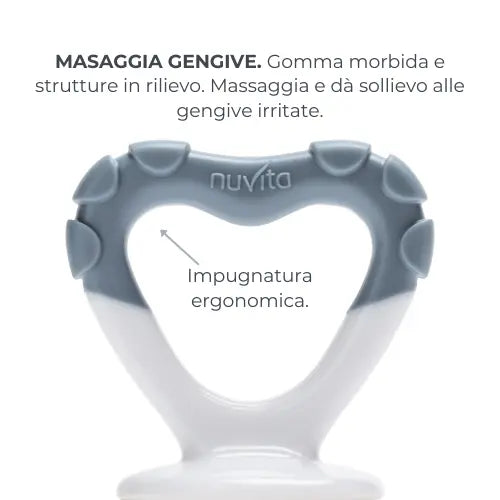 Mangia frutta e Massaggiagengive 2 in 1 - Flavorillo 1417 Nuvita