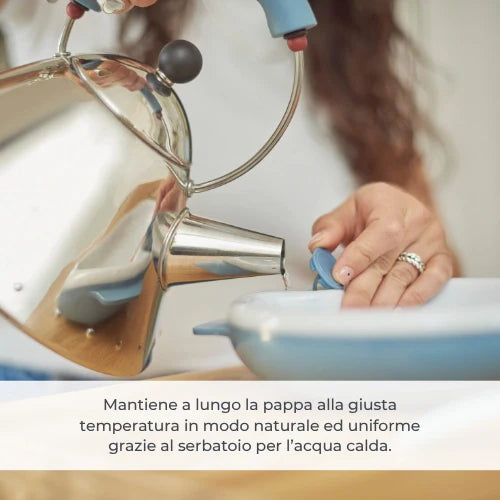 Piatto svezzamento termico con serbatoio per l'acqua - 1429 Nuvita