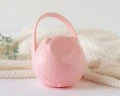 Porta succhietto con gancio rosa Kiokids