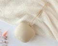 Porta succhietto in silicone beige Kiokids