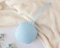 Porta succhietto in silicone azzurro Kiokids
