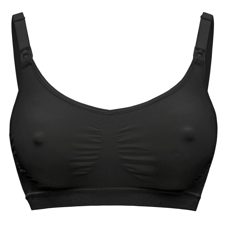Reggiseno per Gravidanza e Allattamento Keep Cool Nero/Bianco tg. M-L-XL
