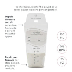 Sacchetti per la conservazione latte materno - 1253 Nuvita