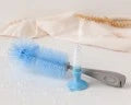 Scovolino biberon blu e grigio Kiokids