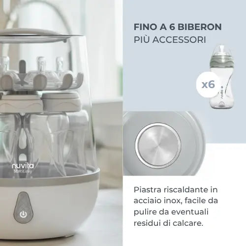 Sterilizzatore a vapore per biberon - Sterieasy 1083 Nuvita