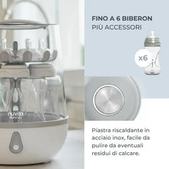 Sterilizzatore a vapore per biberon - Sterieasy 1083 Nuvita