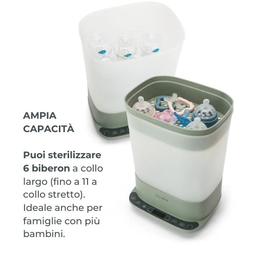 Sterilizzatore con asciugatura 2 in 1 SteriDry - 1088 Nuvita