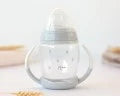 Tazza apprendimento grigio Kiokids