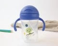 Tazza di apprendimento con manici blu Kiokids
