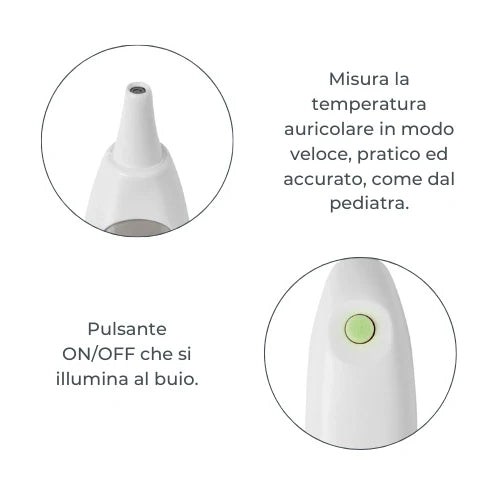 Termometro digitale auricolare - 2071 Nuvita