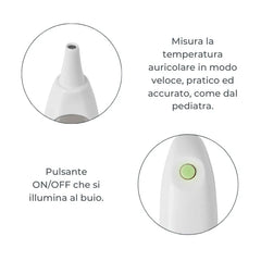 Termometro digitale auricolare - 2071 Nuvita