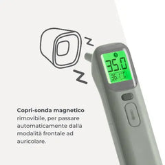 Termometro digitale frontale e auricolare - 2075 Nuvita