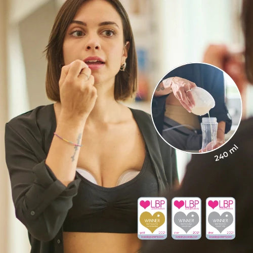 Tiralatte elettrico indossabile singolo con tecnologia a 3 fasi - Materno Smart Wear 1287CW Nuvita