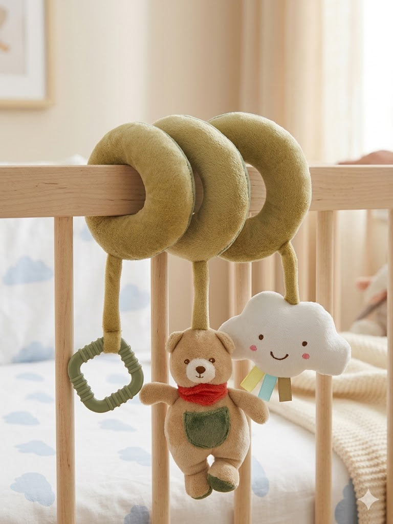 Peluche carillon a spirale