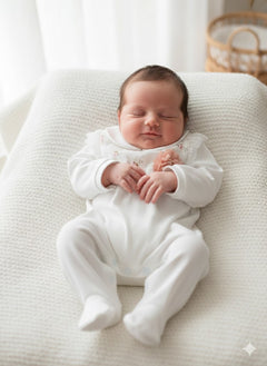 Tutina in cotone tema Alba