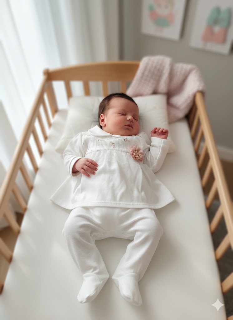 Completino due pezzi in cotone tema Alba