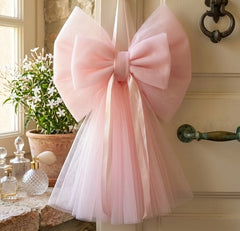 Fiocco nascita in tulle