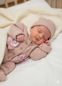 Tutina, cappellino e scarpine