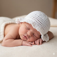 Cappellino artigianale 100% cotone