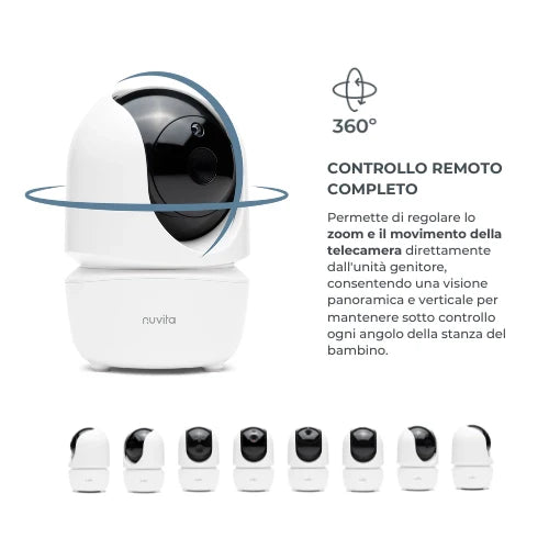 Video baby monitor wireless - Videovoice 3045 Nuvita