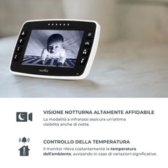 Video baby monitor wireless - Videovoice 3045 Nuvita