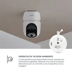 Video baby monitor wireless - Videovoice 3045 Nuvita